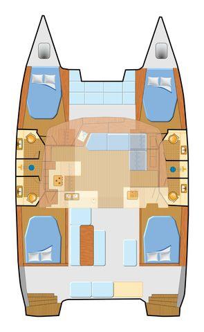 Fountaine Pajot Astrea 42, picture 2