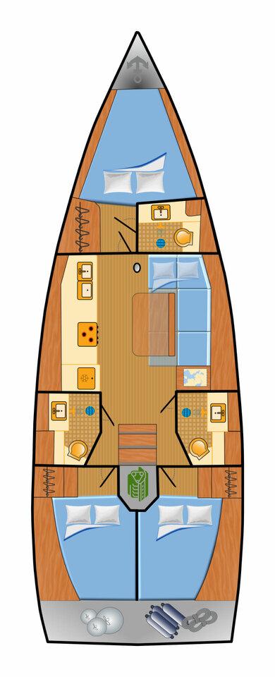 Dufour 390, picture 2