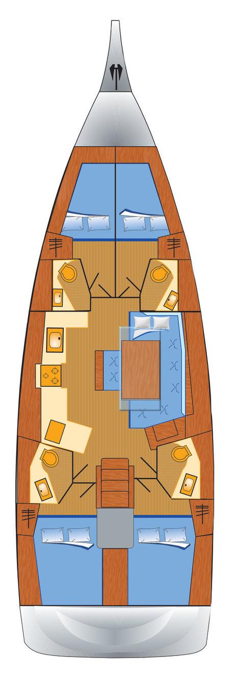 Oceanis 46.1 - 4 cab., picture 2