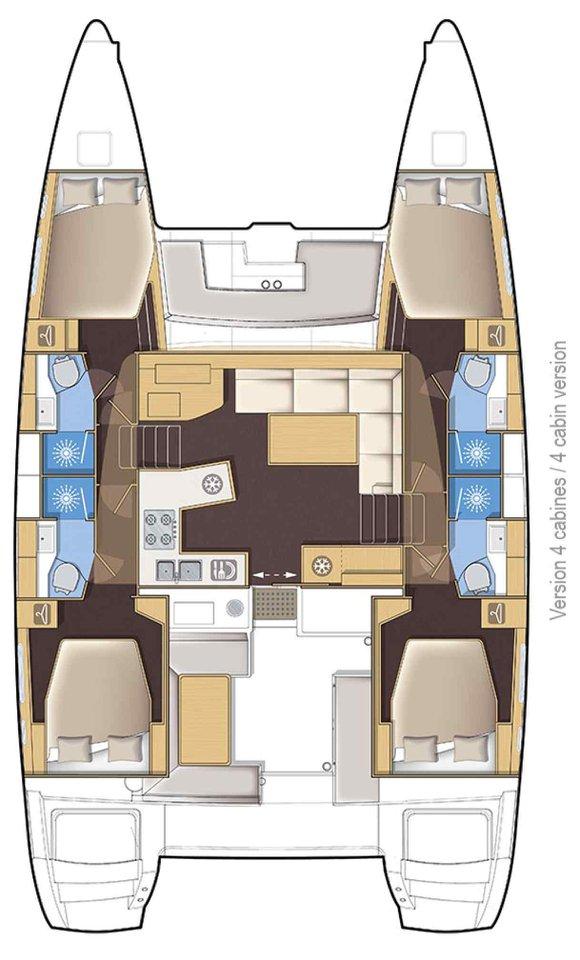 Lagoon 450 S, picture 2