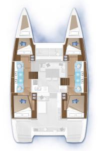 Lagoon 40 - 4 + 2 cab, picture 2