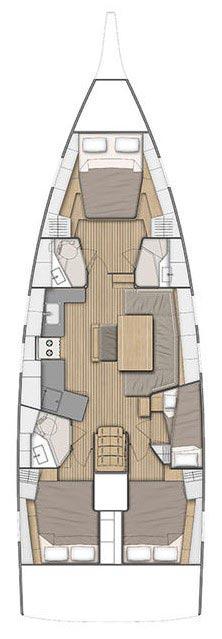 Oceanis 46.1 - 4 cab., picture 2