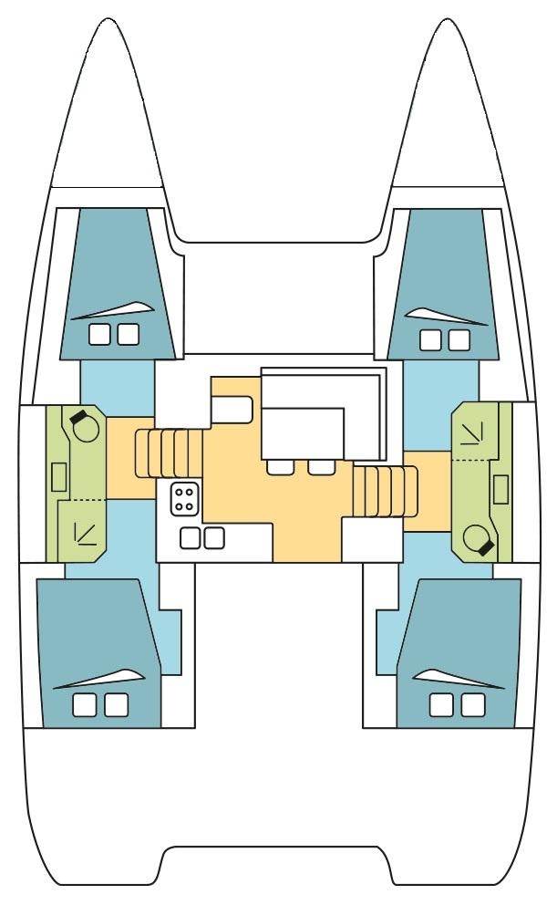 Lagoon 40 - 4 cab., picture 2