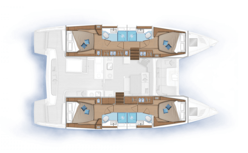 Lagoon 46 - 4 + 2 cab., picture 12
