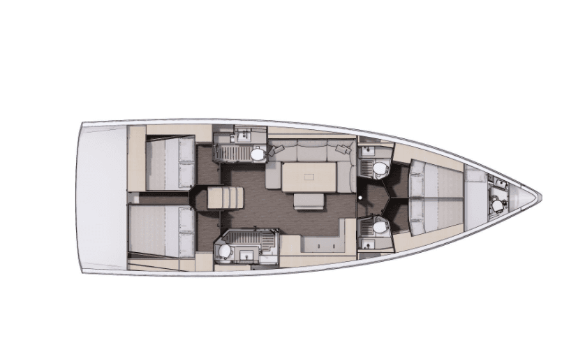 Dufour 470 - 5 cab., picture 3