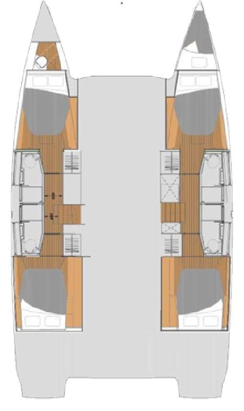 Fountaine Pajot Elba 45 - 4 cab., picture 2