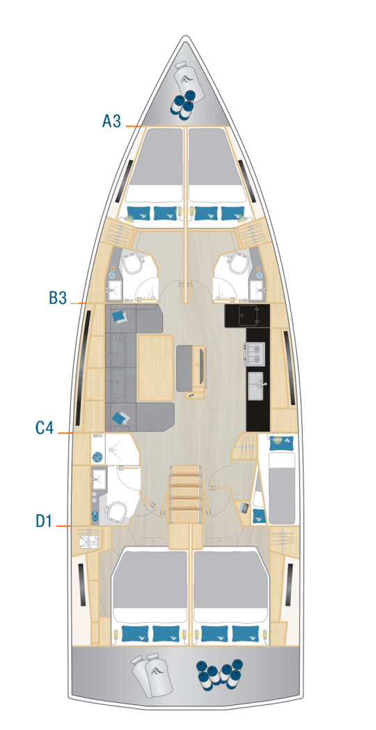 Hanse 460, picture 2
