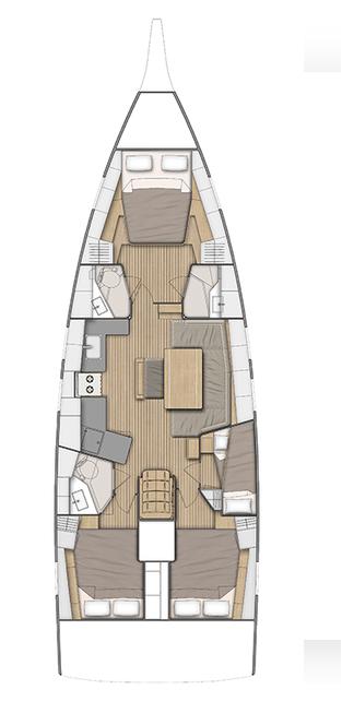 Oceanis 46.1 First Line - 4 cab., picture 2