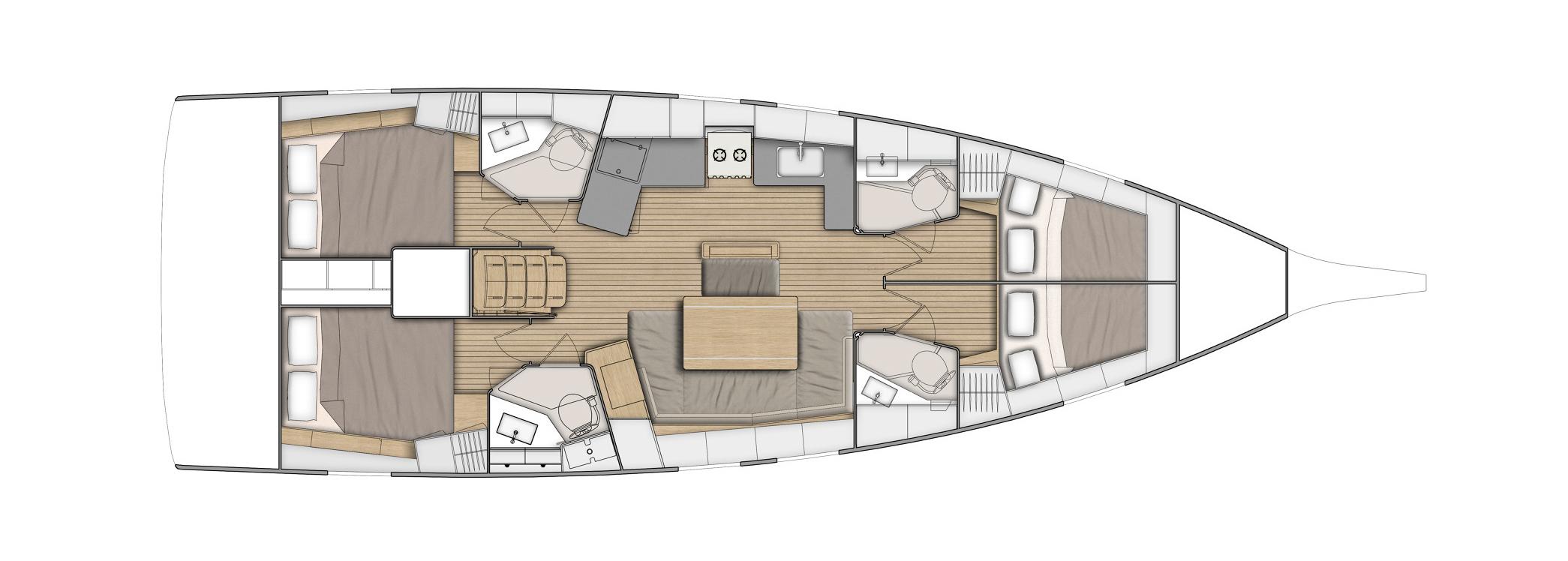 Oceanis 46.1 - 4 cab., picture 3