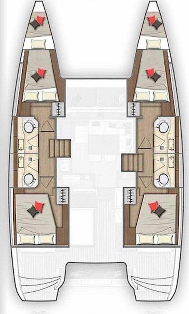 Lagoon 40 - 4 + 2 cab, picture 2