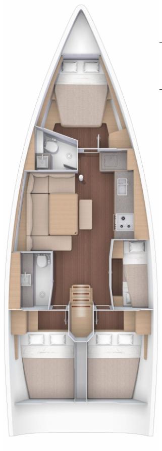 Dufour 430 GL, picture 2