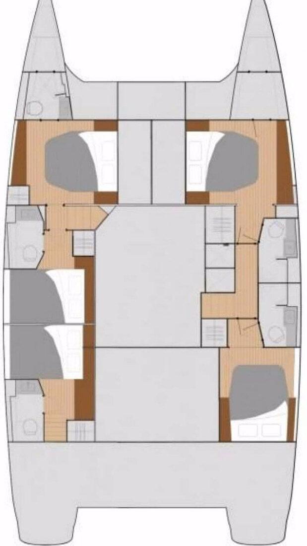 Fountaine Pajot Saba 50 - 5 + 2 cab., picture 2