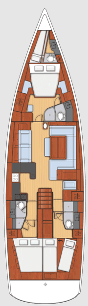 Oceanis 60 - 3 + 1 cab., picture 2
