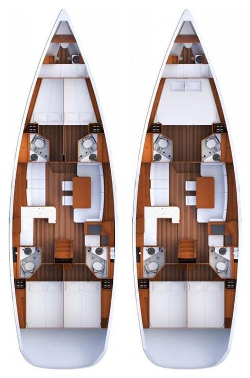 Jeanneau 53 - 4 + 1 cab., picture 2