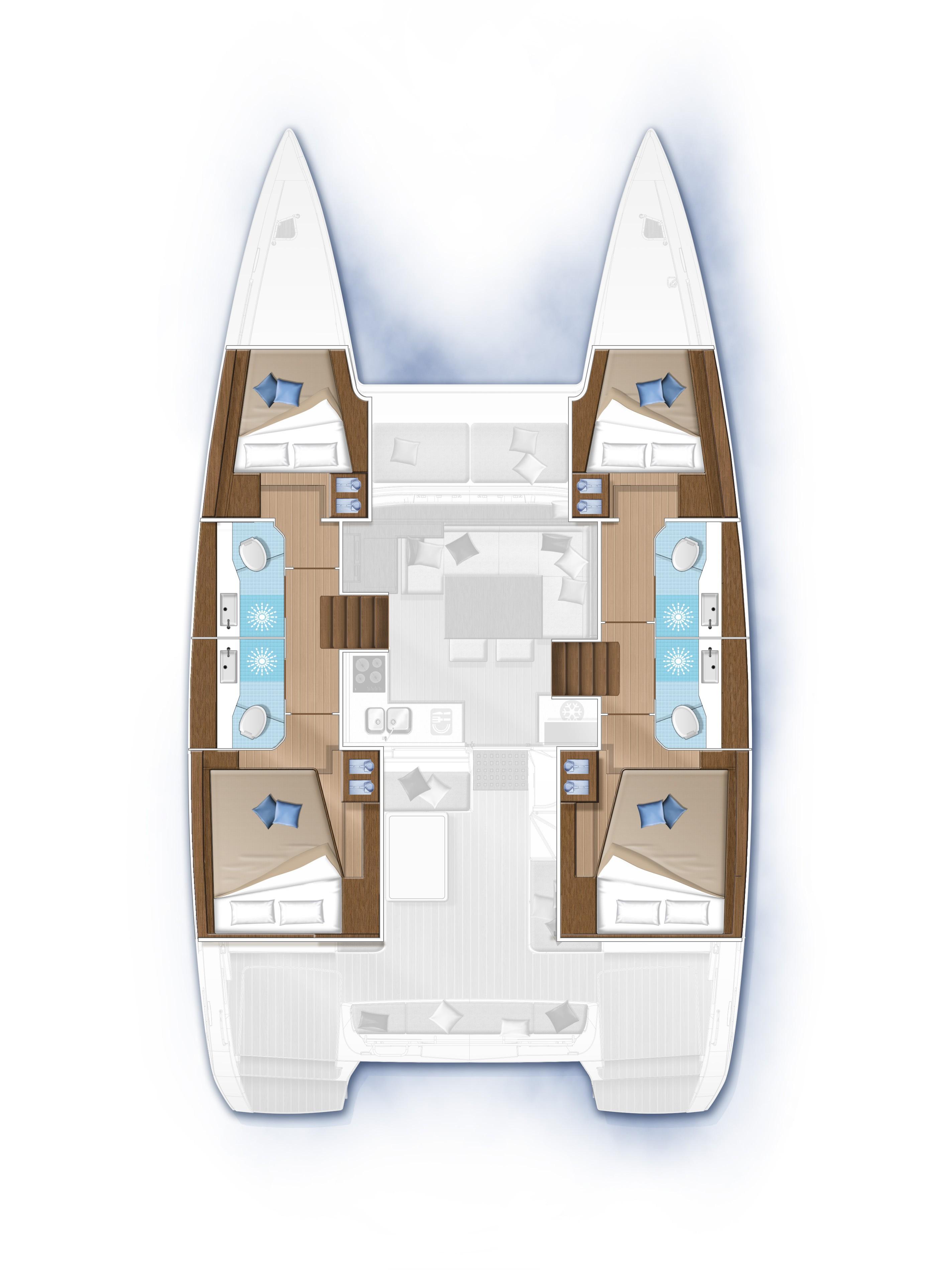 Lagoon 40 - 4 + 2 cab, picture 2