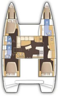 Lagoon 42 - 3 + 2 cab., picture 2