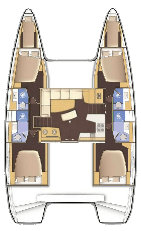 Lagoon 42 - 4 + 2 cab., picture 2