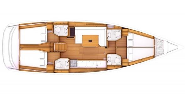 Sun Odyssey 479 - 4 cab., picture 2
