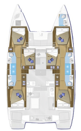 Lagoon 50 - 6 + 1 cab., picture 2