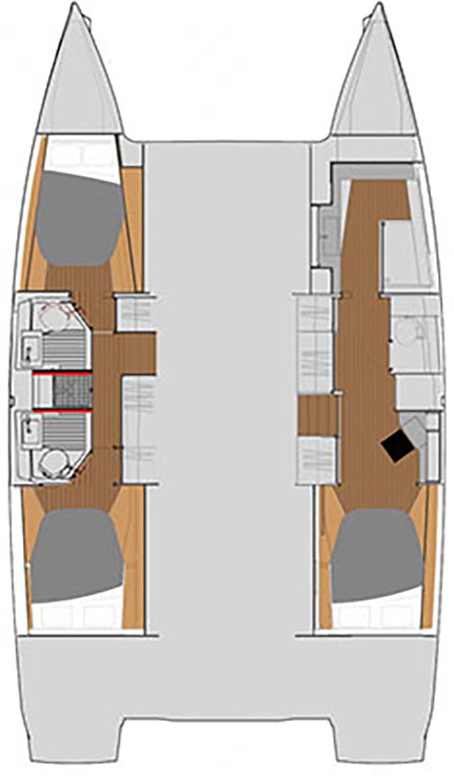 Fountaine Pajot Astrea 42 - 3 + 2 cab., picture 2