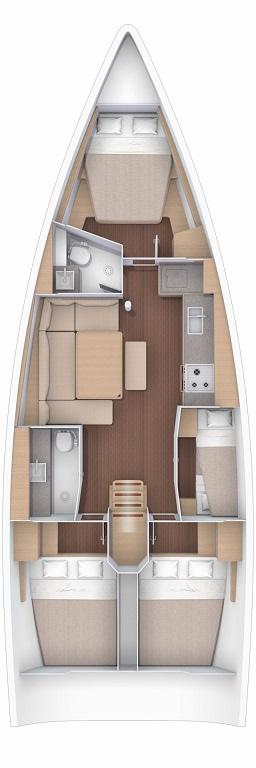 Dufour 430 GL, picture 2