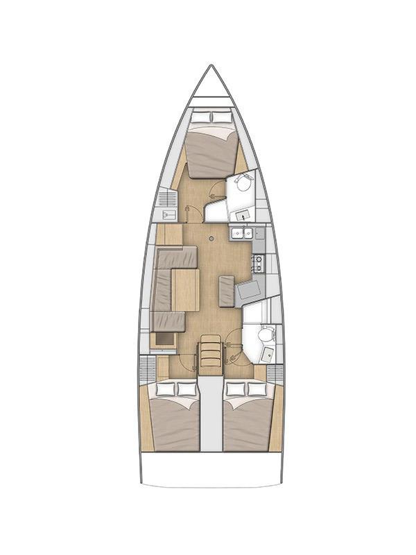 Oceanis 40.1 - 3 cab., picture 2