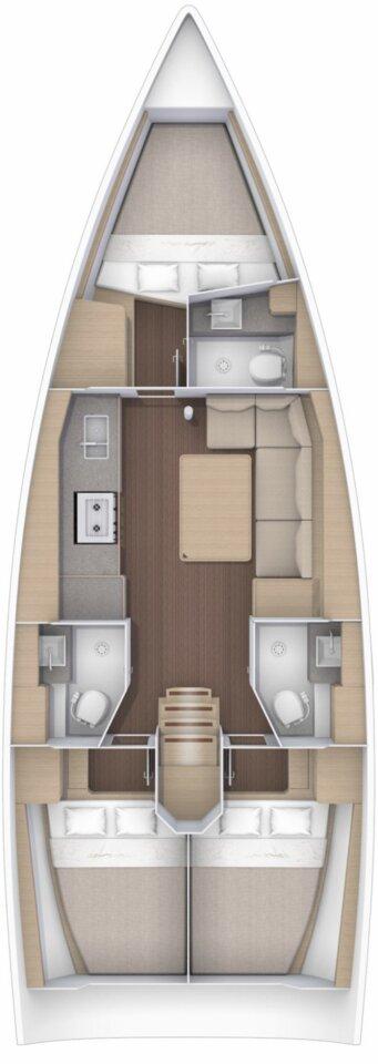 Dufour 390 GL, picture 2