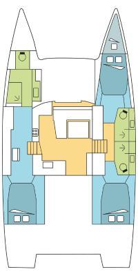 Fountaine Pajot Elba 45 - 3 cab., picture 2