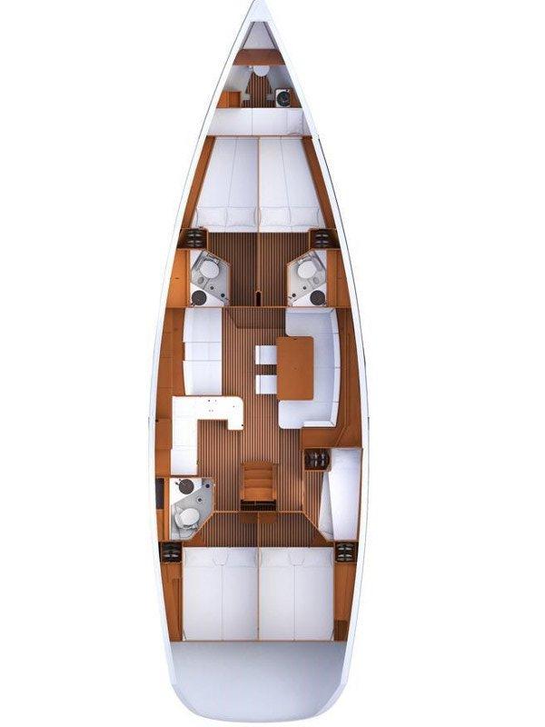 Jeanneau 53 - 5 + 1 cab., picture 2