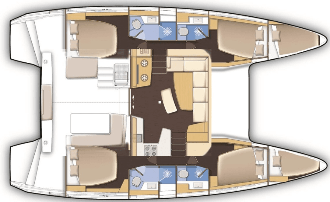 Lagoon 42 - 4 + 2 cab., picture 2