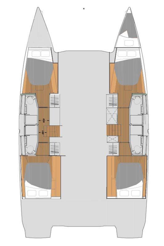Fountaine Pajot Elba 45 - 4 + 1 cab., picture 2