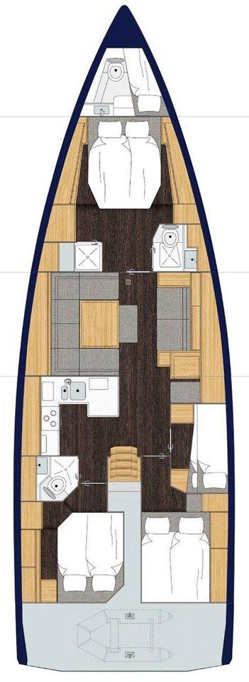 Bavaria C50 Style - 4 + 1 cab., picture 2