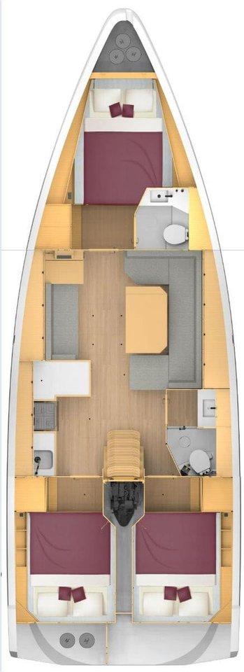 Bavaria C42, picture 2