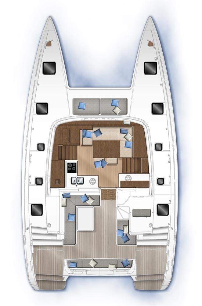 Lagoon 40 - 4 + 2 cab, picture 2