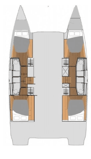 Fountaine Pajot Elba 45 - 4 cab., picture 2