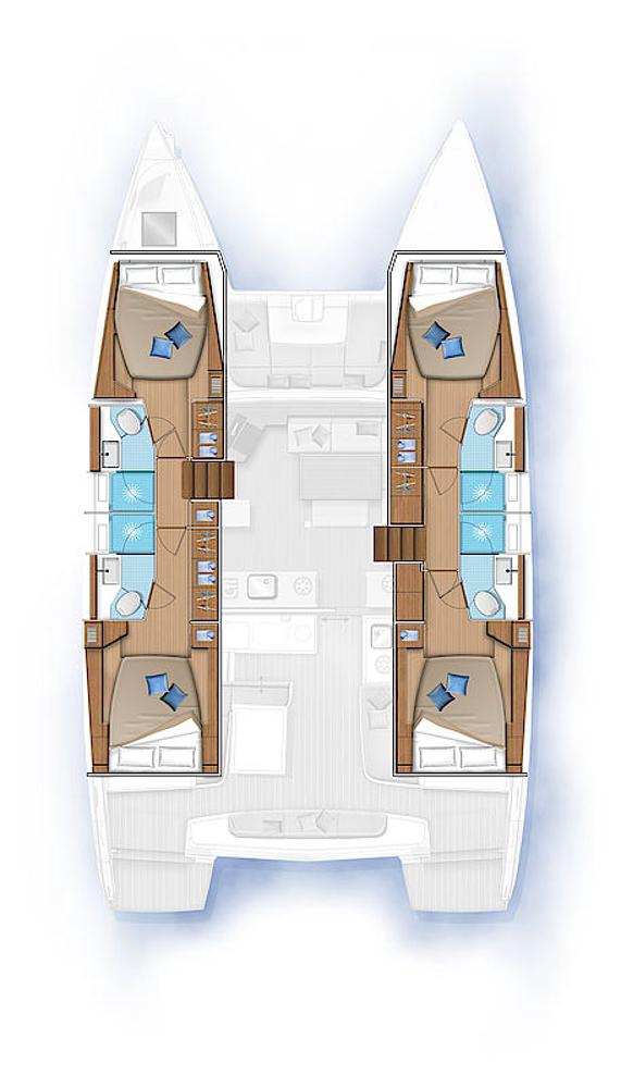 Lagoon 46 - 4 + 1 cab., picture 2