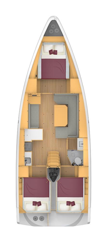 Bavaria C42, picture 2