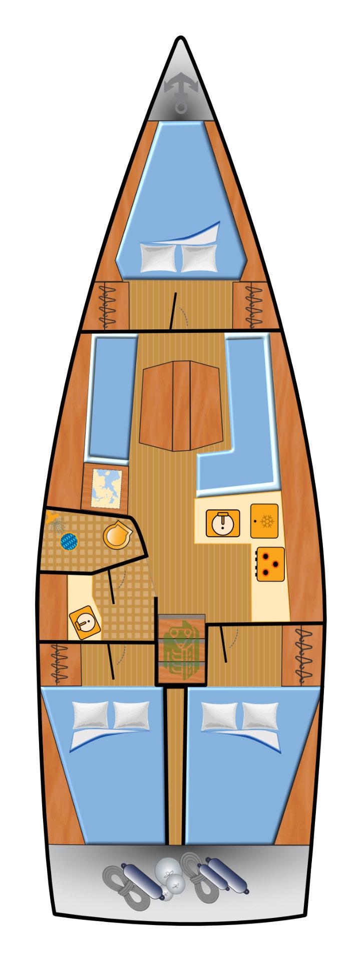 Dehler 38 SQ, picture 2