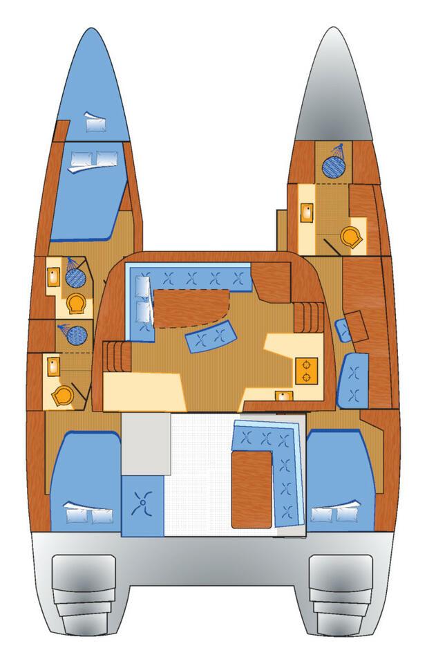 Lagoon 42 - 3 + 1 cab., picture 2