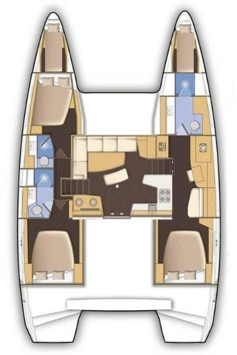 Lagoon 42 - 3 + 2 cab., picture 2