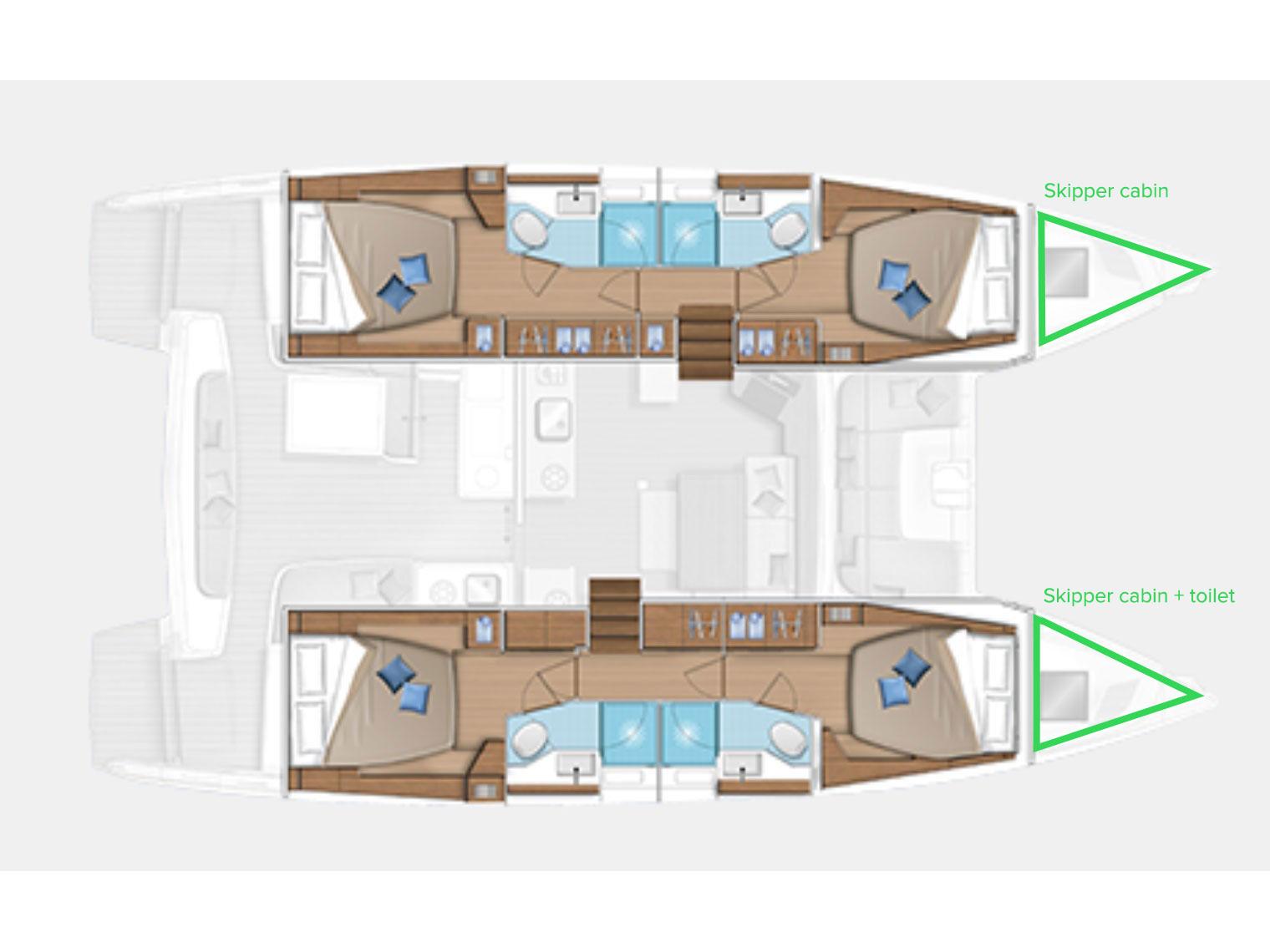 Lagoon 46 - 4 + 2 cab., picture 2