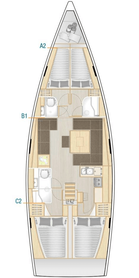 Hanse 458, picture 2
