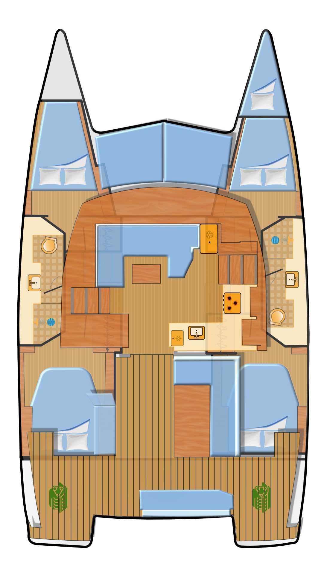 Fountaine Pajot Isla 40 - 4 + 1 cab., picture 2