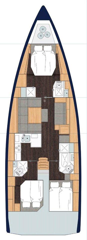 Bavaria C50 Style - 3 cab., picture 2