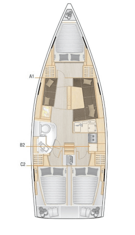 Hanse 388, picture 2