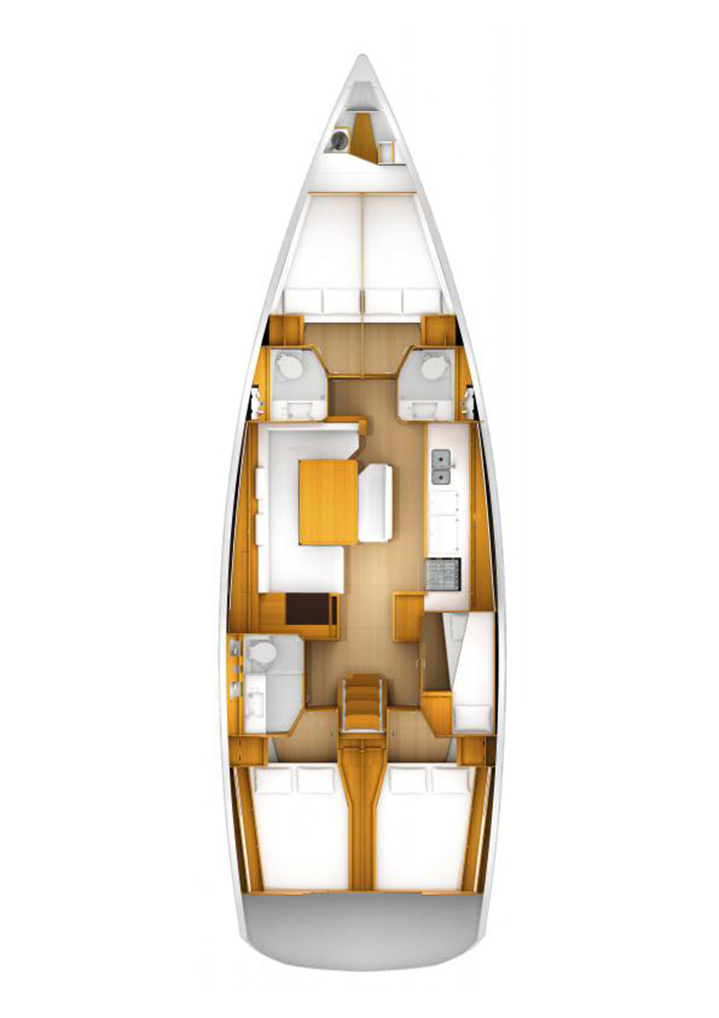 Sun Odyssey 509 - 5 + 1 cab., picture 2