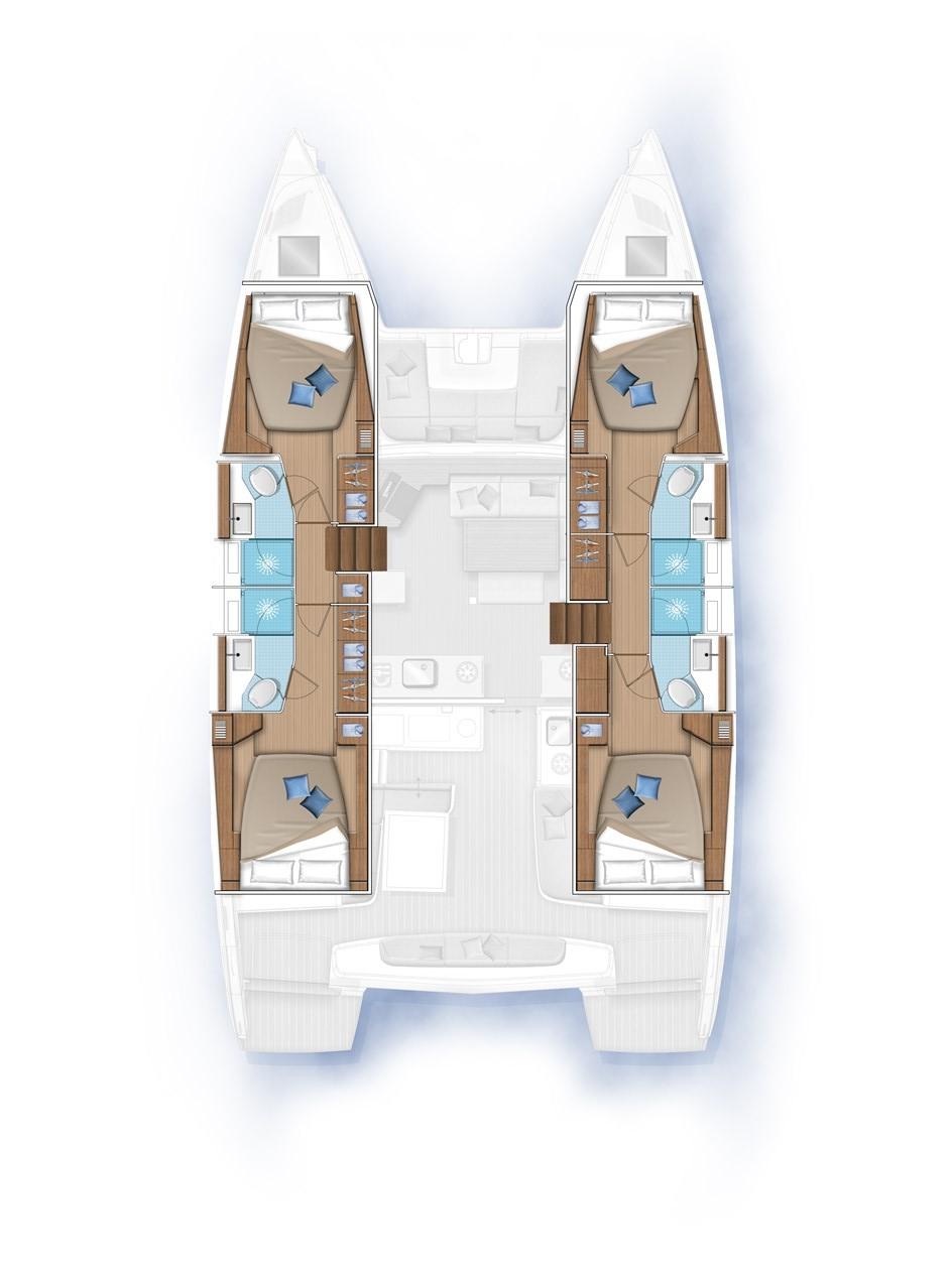 Lagoon 46 - 4 + 2 cab., picture 2