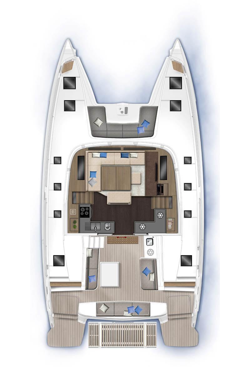 Lagoon 51 - 6 cab., picture 3