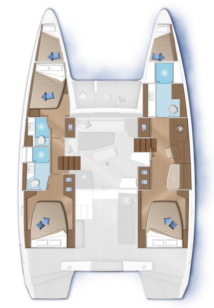 Lagoon 42 OW, picture 2
