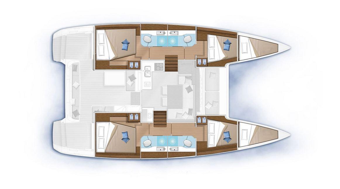 Lagoon 40 - 4 + 2 cab, picture 3